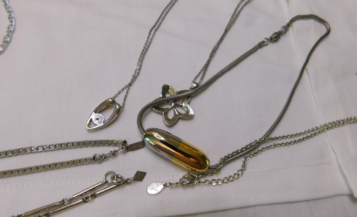 Pendants Chains Necklaces LOT of 12 Napier - Monet - Sarah Coventry - Trendy - Picture 12 of 13