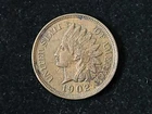 1902 Indian Head Cent About Uncirculated/Uncirculated NICE!