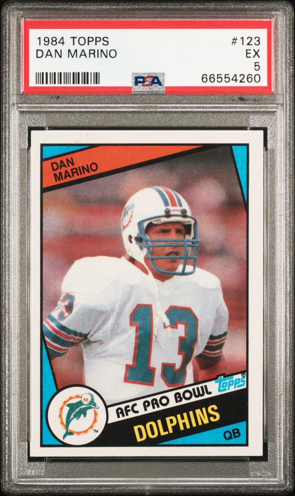 1984 Topps #123 Dan Marino PSA 5