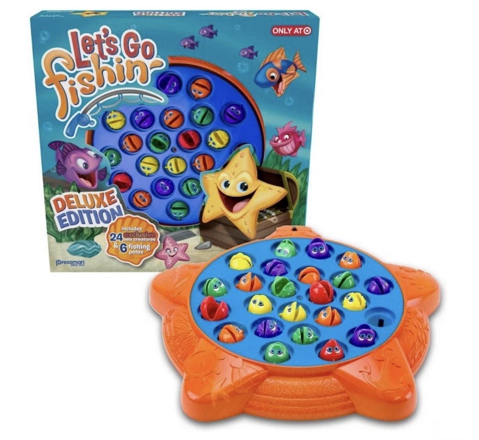 Let's Go Fishin' Pressman Fishing Game Complete 2015 - Image 2 of 3