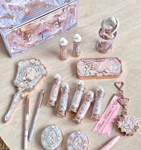 Flower Know Knight Unicorn Set  11PCS Makeup Set 6-color Eyeshadow Freeze-dried 