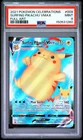 2021 POKEMON CELEBRATIONS #009 FULL ART/SURFING PIKACHU VMAX PSA 9