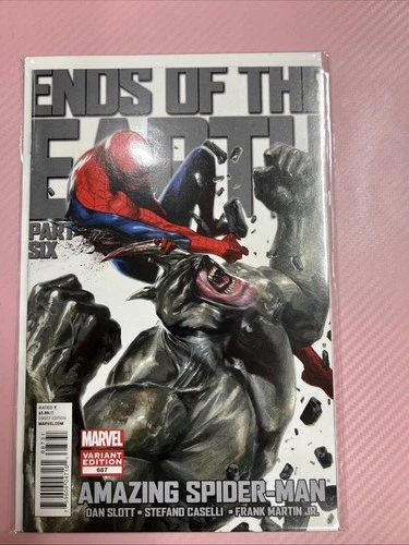 🤩 Amazing Spider-Man #687 Dell’Otto 1:15 Variant Ends of the Earth VF/NM 🔥