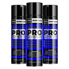 3 x 500ml Heavy Duty Spray Adhesive Glue for Carpet Tile Craft Fabric