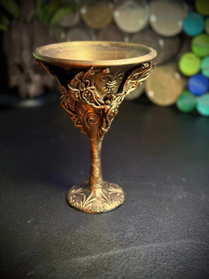 {Unpainted} The Dragon Angel Chalice - Cosplay Drinking Cup - Holy Grail Prop