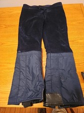 Robbe Navy Retro Vintage Corduroy Snow Pants See Measurements Regular