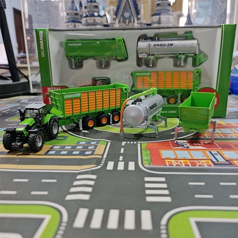 SIKU 1848 1:87 Deutz-Fahr Tractor Joskin Trailer Set - Metal Collectible Boxed - Image 2 of 4