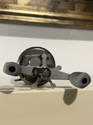 Vintage Abu Garcia Ambassadeur Pro Max 1600 Angelrolle, Chrom, sehr gut funktionsfähig