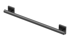 Gatco Elevate 24" L Grab Bar, Matte Black/ADA Compliant Stainless Steel