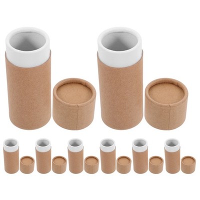  8 Pcs Scroll Tube Cylindrical Paper Container Document for Posters