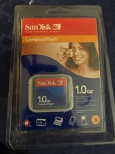 SanDisk 1GB CompactFlash I Card - OEM - SDCFB-1024-A10