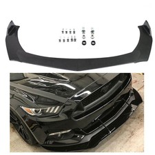 Carbon Fiber Look Front Bumper Lip For Ford Mustang Splitter Spoiler Body Kit Us Carbon Fiber Look Front Bumper Lip For Ford Mustang Splitter Spoiler Body Kit Us
