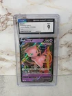 2021 Pokémon Sword & Shield Fusion Strike 113/264 Mew V Full Art CGC 9 Mint