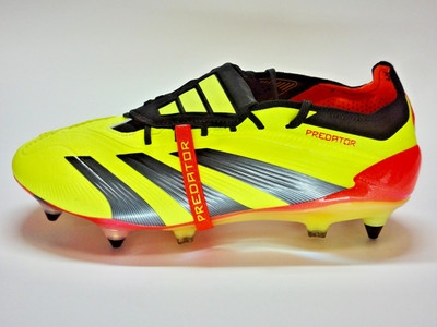 Adidas Predator Elite FT SG/Stollen/Gr. 41 1/3 - 42 2/3/gelb/schwarz/rot/IG3188