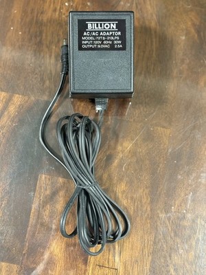 Vintage Billion AC/AC Adapter 9VAC - Rana Systems 1000 / Atari 1050 Floppy Drive