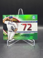 2023 Bowman - Bowman Scouts Top 100 Kumar Rocker #BTP-72 Green Refractor /99