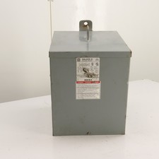 Square D 5S1F 5KVA 1Ph General Purpose Transformer Pri 240x480V Sec 120/240V 3R