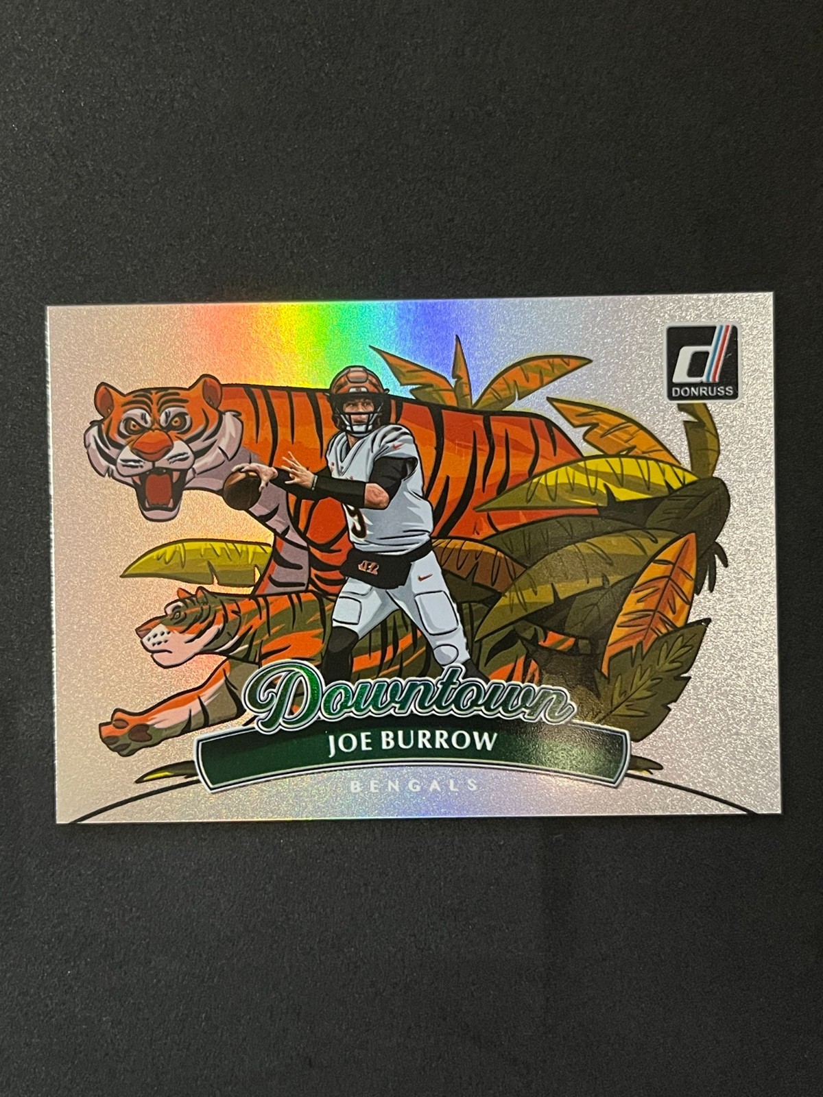 2025 Panini Donruss - Horizontal Downtown! Joe Burrow #1