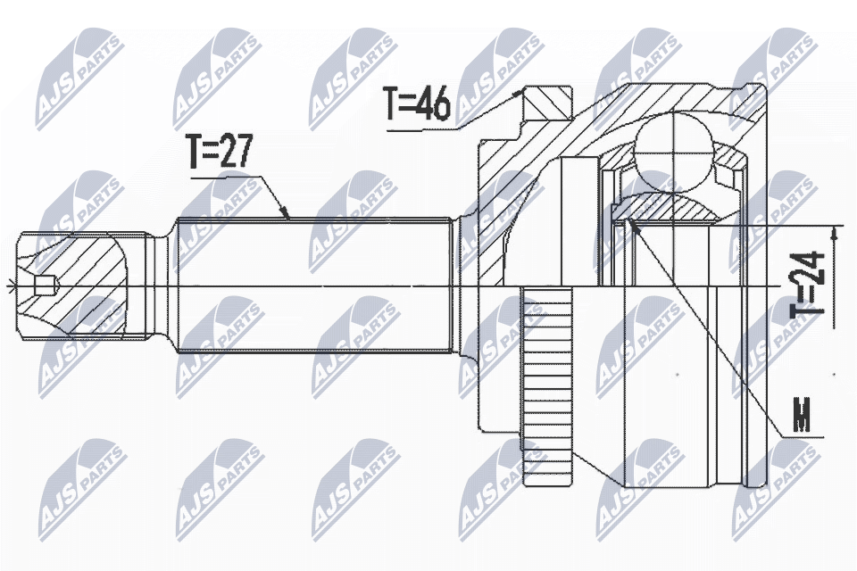 2x ✅Fits NTY NPZ-HY-557 external joint.   ⭐UK Seller⭐ - Image 5