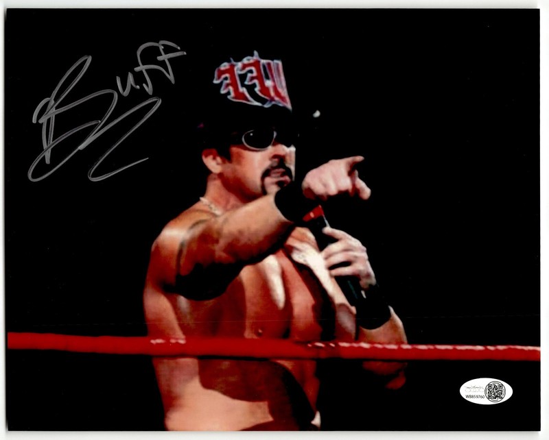Buff Bagwell Signed 8x10 Photo JSA Witness