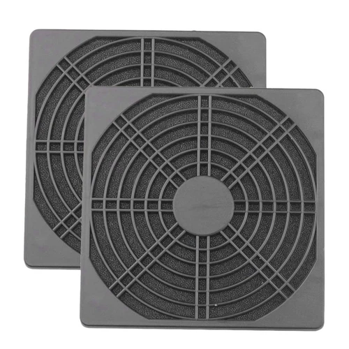 2 Pcs Dustproof Blower Guard ABS Computer Ventilator Grill 120mm Fan  Fan4328