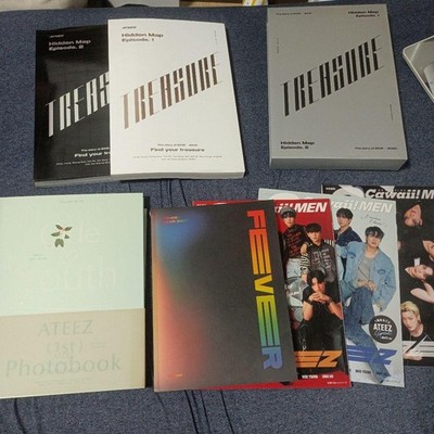 ATEEZ FEVER: DEAR DIARY Photo Book & Magazine 3 pcs Set Korean Version