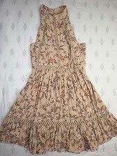 Sundress Sunday Mi Amor Floral Cutout Detail Dress Pink Size XSmall