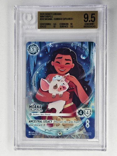 Moana - Curious Explorer graded BGS 9.5 for sale on eBay