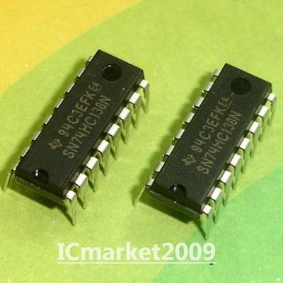 Hc138 10 PCS SN74HC138N DIP-16 74HC138N 74HC138 3Line To 8Line Decoders ...