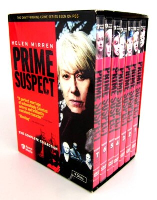 Prime Suspect Complete Collection Series 1-7 DVD 9-Disc Season