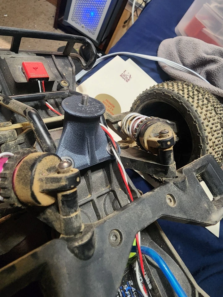 Traxxas Mudboss / модифицированная поддержка переднего бампера высокопрочная - Изображение 2 из 4