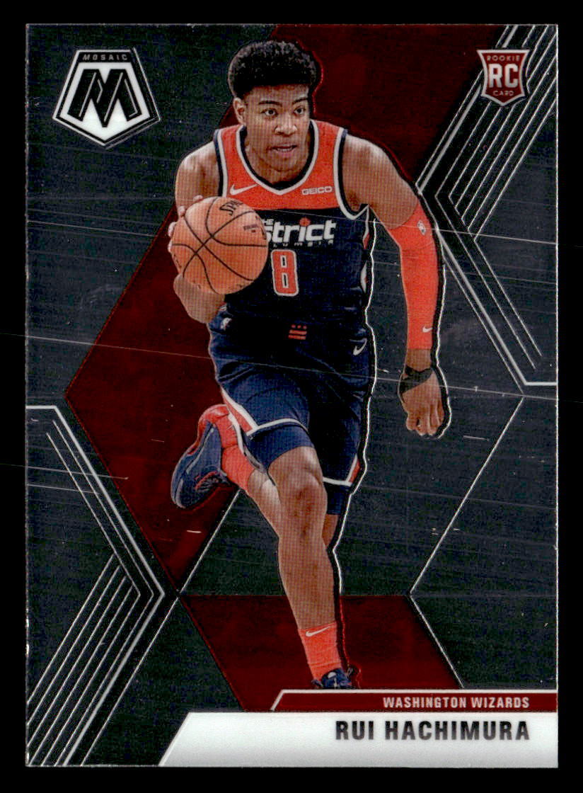 Rui Hachimura 2019 Panini Mosaic Rookie Card #231 Washington Wizards