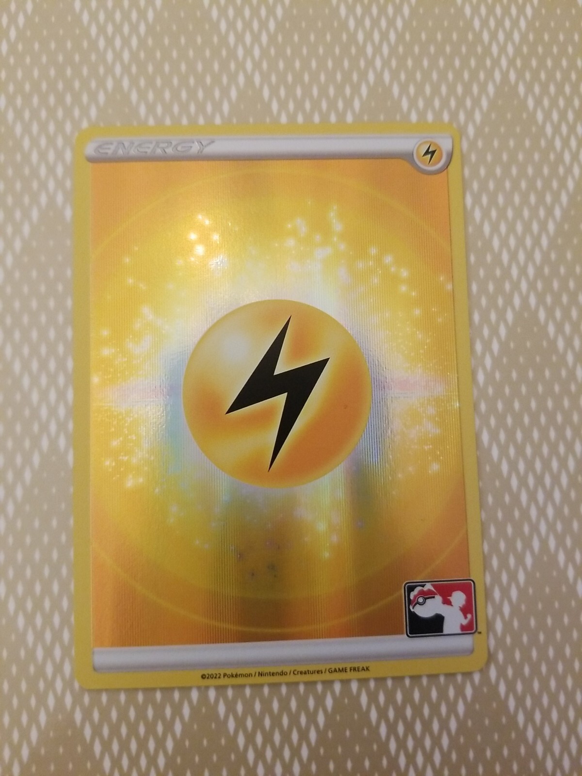 Lightning Energy Holo  Pokemon Prize Pack Series 2 Promo Pokemon Card NM/LP 
