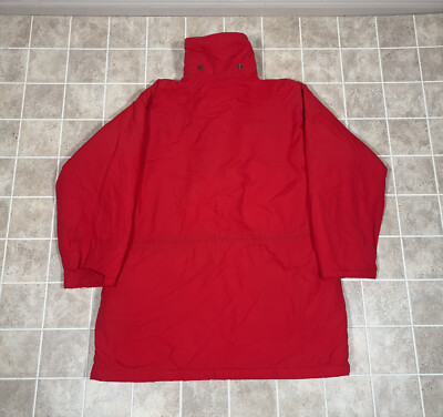 Vintage LL Bean Penobscot Parka Coat Jacket Red USA Made