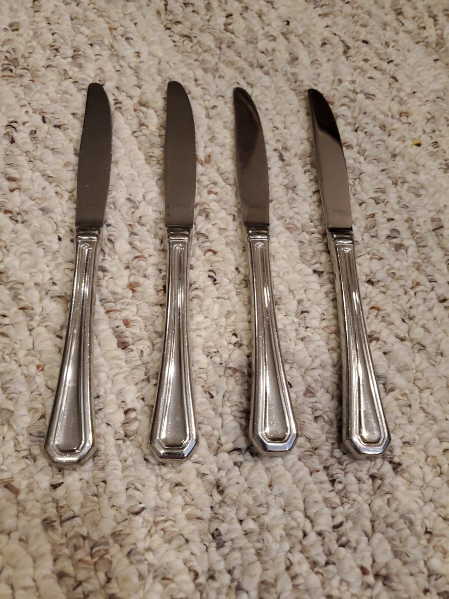 Gorham FAIRVIEW 18/10 Stainless Steel dinner knives flatware