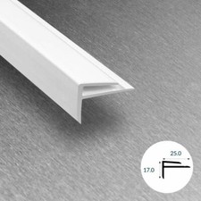 PVC Cladding White Rock Sheets & Profiles - Full System - *8ft x 4ft SHEETS*
