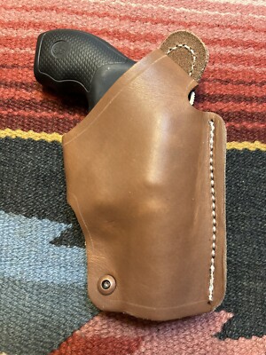 Leather Holster Four Position Cross Draw SOB Fits S&W M 36 37 637 Chiefs Special