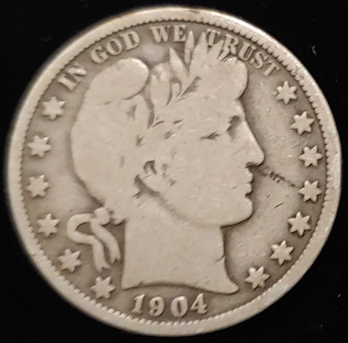 1904-O 50c VG, Original Coin