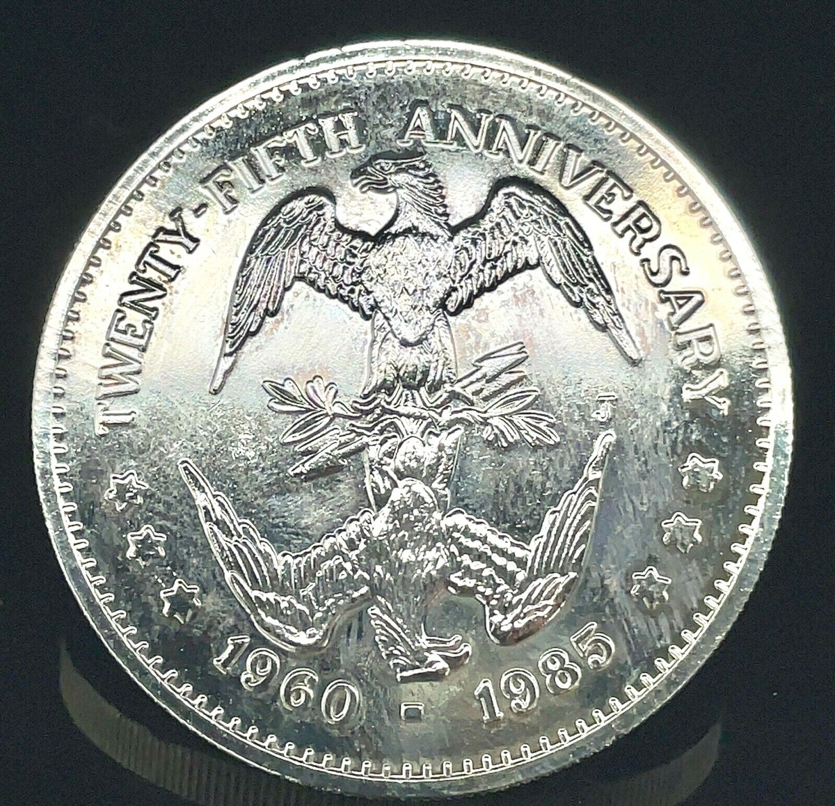 1960-1985 John F Kennedy 25th Anniversary Presidential Token