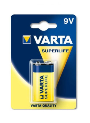 Zink-Kohle Batterie Varta 9V SuperLife (1 Stück)