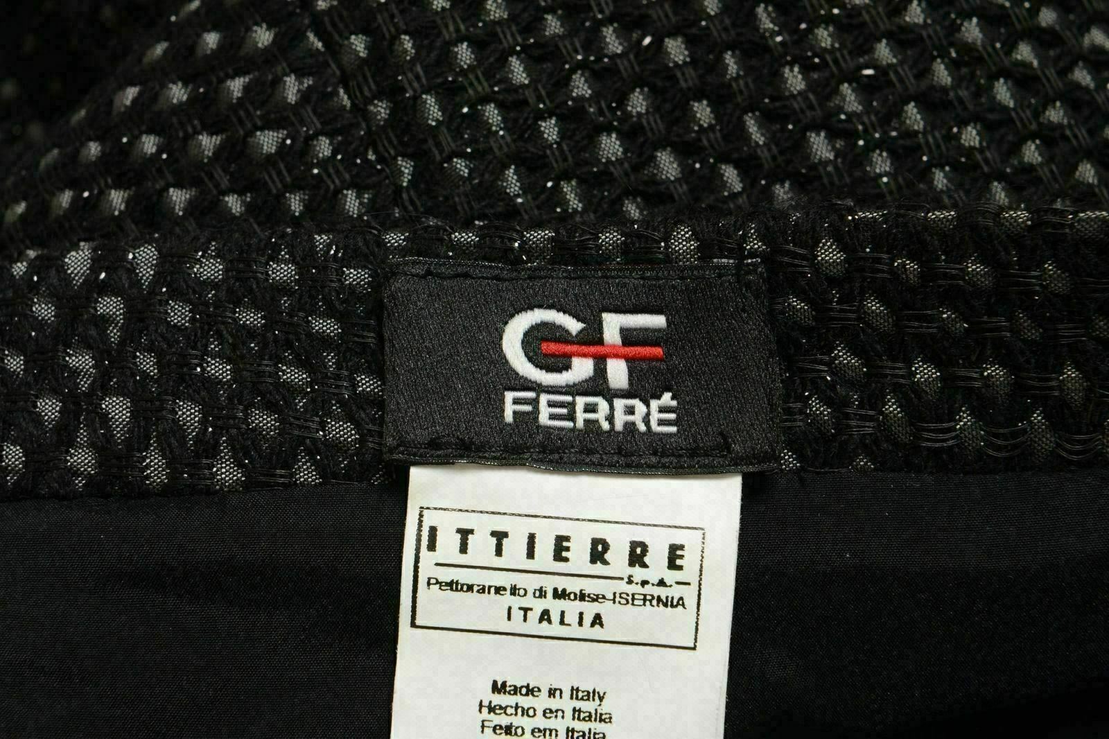 Gianfranco Ferre GF Women's Wool Straight Skirt US 4 IT 40 image 4