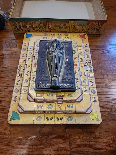 Voice Of The Mummy Board Game 1971 Edition Missing Parts 95% Complete **AS-IS** - 第 3/12 張圖片