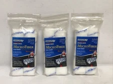 Lot Of (3) Arroworthy Barracuda Microfiber 6.5” W x 9/16” Paint Roller Covers