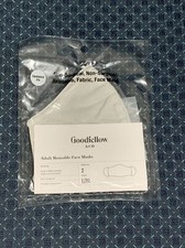 NEW Goodfellow Navy Face Covers L/XL 1-pack 2 Masks.