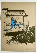 Zezao Famed Brazilian Art Streetist Graffiti Print  Urban Art A/P Rare Signed 