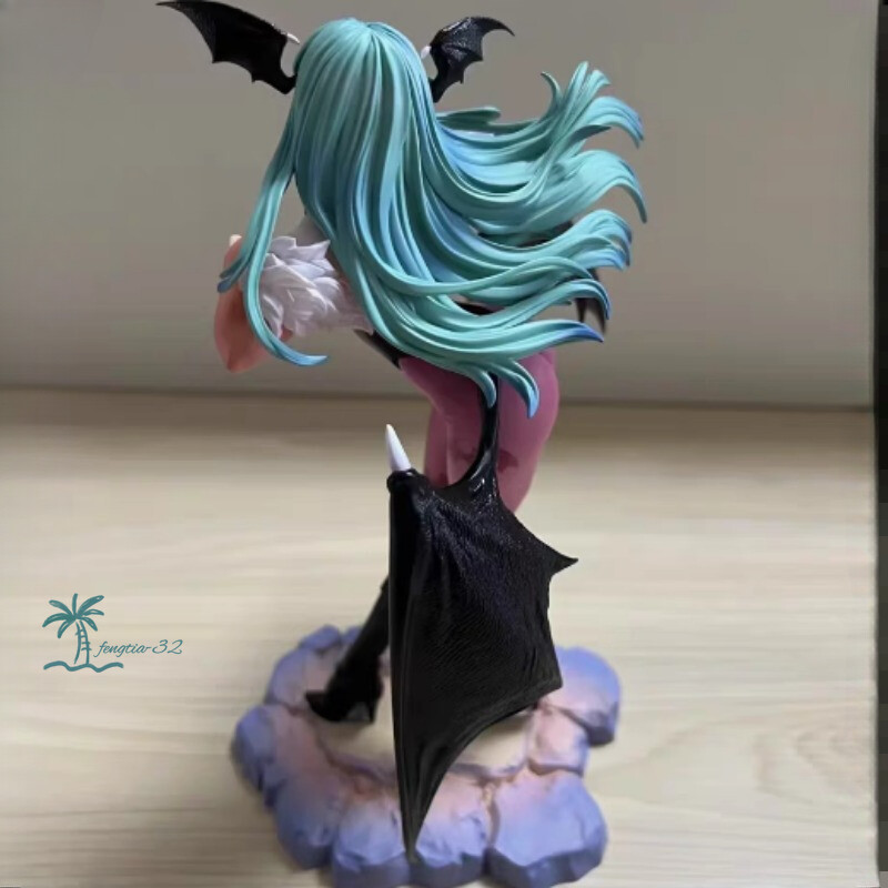 Darkstalkers Morrigan Aensland Anime Figurines Ornaments Model