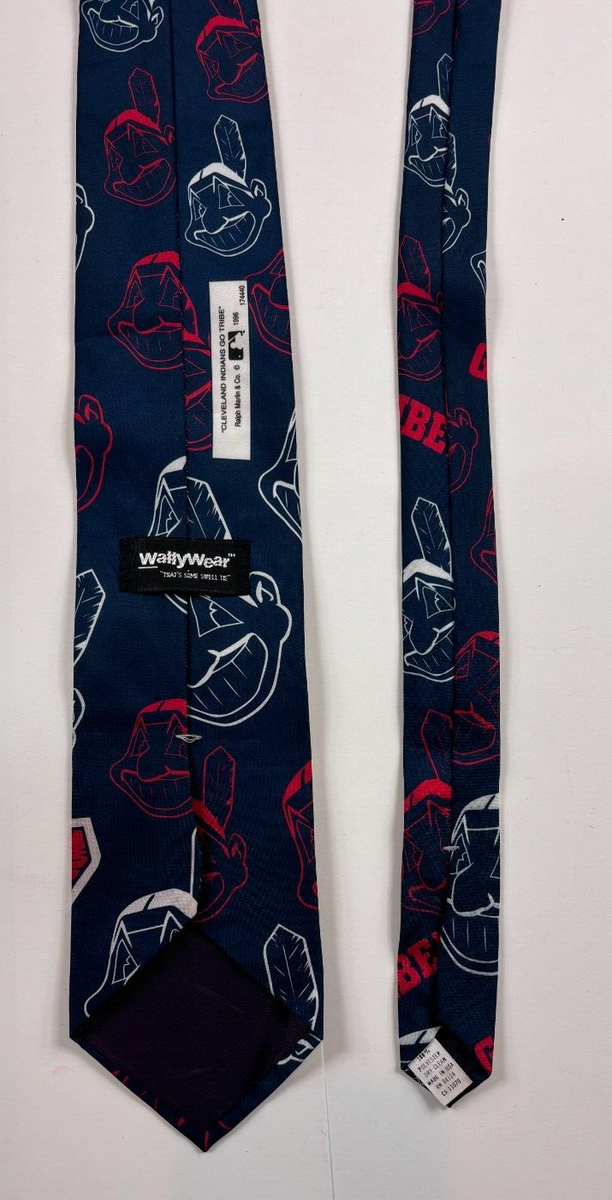 専用1 Cleveland Indians Tie Polyester 1996/ 56 inch Wally Wear MLB | eBay