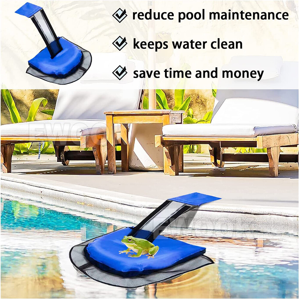 Critter Pool Escape Net - Animal Escape Ramp for Pools - Frog & Rodent ...