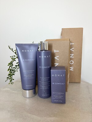 Monat IR Clinical Hair Thickening Growth System New Sealed 