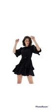 MINKPINK REVOLVE Mini Flare Dress Black Medium NWT